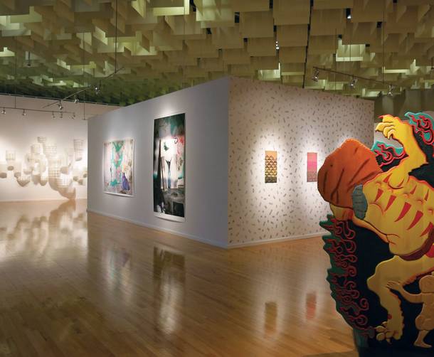 Five brings a variety of artistic styles together at the Barrick Museum.