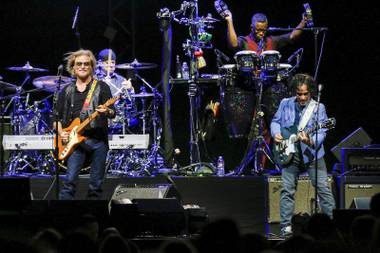 Hall & Oates perform at MGM Grand Garden Arena on September 23.