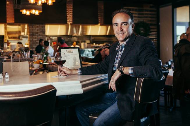 Marcello Mauro, owner of Nora's, in Las Vegas, Nev. on December 29, 2016. 