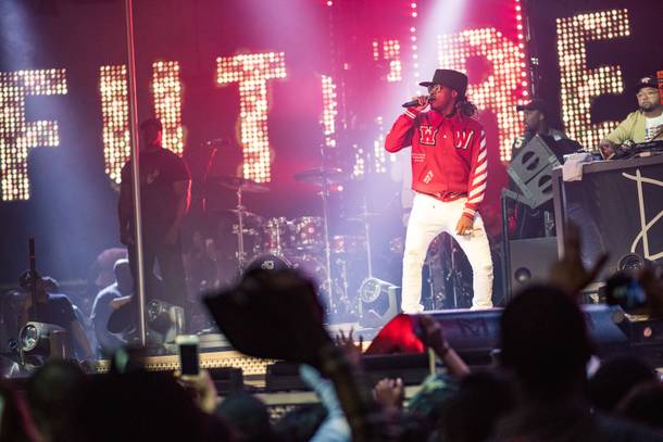 Future performed at Drai's for Super Bowl Sunday, and he's back for Halloween.