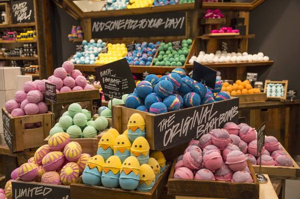 The new Lush is more than three times the size of its old location.
