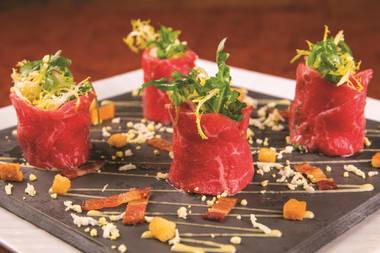 Chefs Hubert Keller and Jose “Lupe” Avila teamed to create the Tastes From Around the World concept.