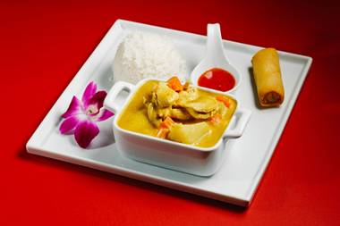 Thai food, delicious and vegan-friendly? That's a formula for success.