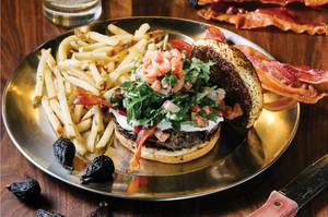 Eureka!’s Fresno fig burger <em>(Wade Vandervort/Staff)</em>