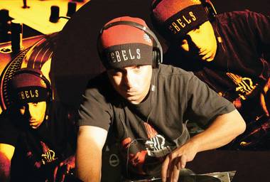 DJ 5‘8, former host of KUNV’s Word Up hip-hop show.