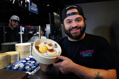 It’s one of three off-Strip restaurant concepts he’s assembling, set to open at Buffalo Drive and Warm Springs Road in late spring or early summer.