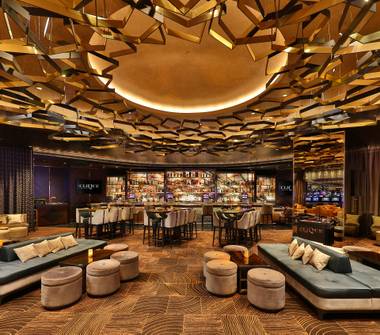 Bring your posse to Clique Bar & Lounge at the Cosmopolitan, voted by readers as the best lounge. 