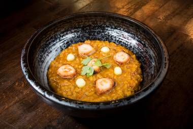 EDO’s arroz meloso brings uni flavor to the forefront.