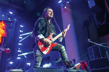 “I moved out to Vegas before any of the other guys. We were still rehearsing in Burbank, and I would get there faster than the guys who lived in LA, because the traffic there is so bad,” guitarist Zoltan Bathory says.