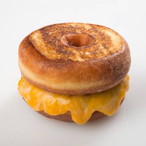 Donut Bar's Grilled Cheese Donut Sandwich <em>(Christopher Devargas)</em>