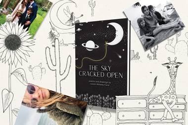 Titled The Sky Cracked Open, it’s a fun and uplifting collection, and she made it while battling cystic fibrosis.
