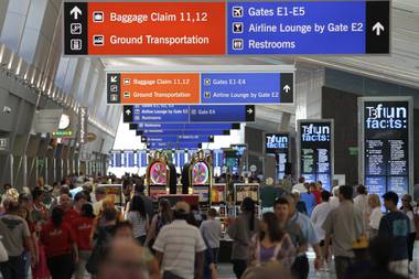 The process in which some travelers go through security at the Las Vegas airport is being enhanced, and officials say the new technology will make the process more efficient.
