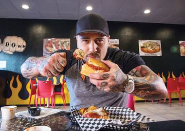 Chef Vic “Vegas” Moea has opened Black and Blue Diner.