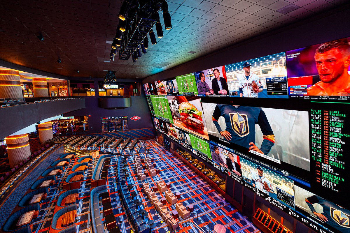 Behind the scenes at a Las Vegas sportsbook during the Super