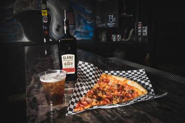 Created by the group behind Golden Tiki, Evel Pie has become a Fremont Street mainstay for its delectable pies, cheap beer and no-nonsense attitude toward great food.