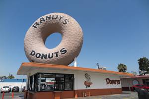 Randy's Donuts in Inglewood, California.