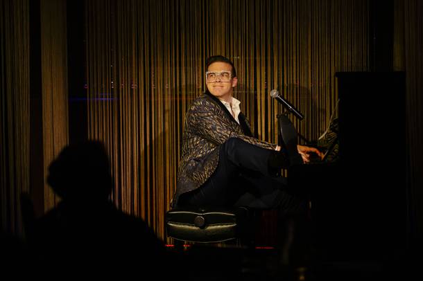 Colte Julian as Elton John at the Vegas Room