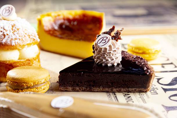 Chocolate pie at Burgundy