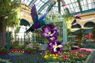 Bellagio Conservatory’s “Springtime Celebrations Around the World”