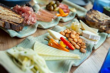 Cheese and charcuterie plates at Ada’s Wine Bar in Tivoli Village