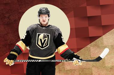 He’s played center, left and right wing on the first, second and third lines, becoming a jack-of-all-trades as the team Golden Knights heads into the 2021 playoffs.