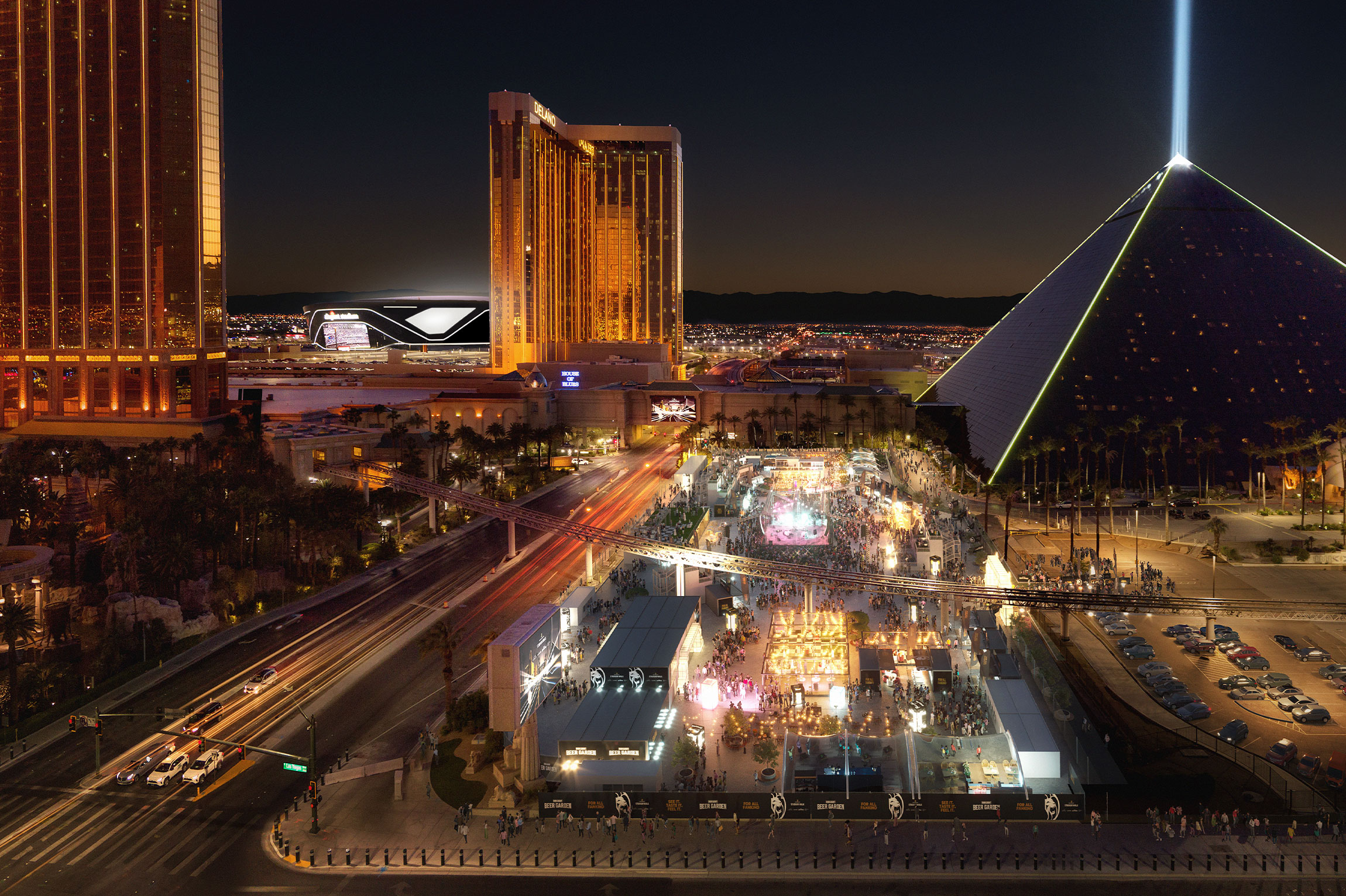 Tailgating Las Vegas-strip Style Mgm Has Big Plans For The Boulevard During Football Season - Las Vegas Weekly