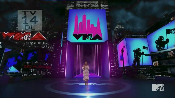 Keke Palmer hosts MTV’s 2020 Video Music Awards. 