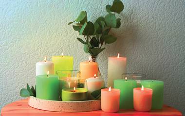 Candles can turn a stale home into a gorgeous-smelling oasis