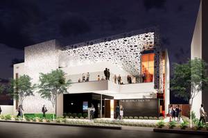 A rendering of the Beverly Theater