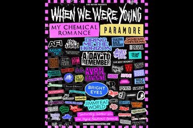 My Chemical Romance, Paramore, Bring Me the Horizon, A Day to Remember, Avril Lavigne, Bright Eyes, Jimmy Eat World and many more will play the Las Vegas Festival Grounds on October 22 and 23.