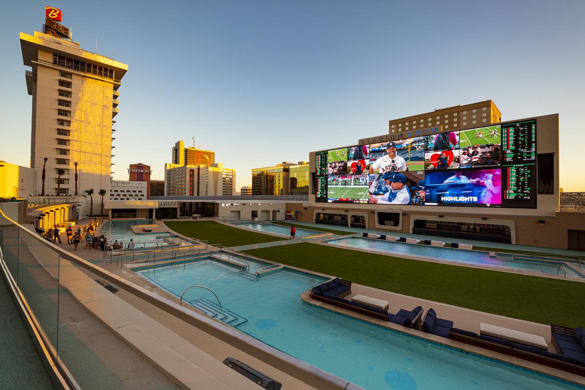 Stadium Swim in Las Vegas is a big winner when it comes to a day at the  pool - Las Vegas Magazine