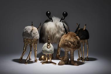 ‘Haas Vegas,’ with its menagerie of beasts made largely from cast bronze, synthetic fur, porcelain and electric components, is less a gallery show than a rescue team, providing humor, wit and genuine wonder at a time when we sorely need it.