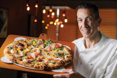 “The star is the pizza and the vehicle is the dough,” owner Gio Mauro says. “Unless you have the dough dialed in, nothing else matters.”