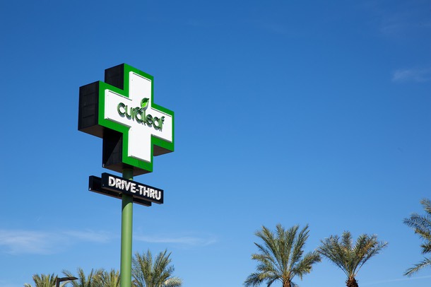Photograph: Drive-Thru Cannabis at Curaleaf Dispensary - Las Vegas Weekly