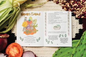 Pages from the Solidarity Fridge’s Native Plant Based Foods Vol. 1 zine