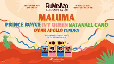 Maluma, Prince Royce and more headline Rumbazo, a big Latin party coming to Vegas in September