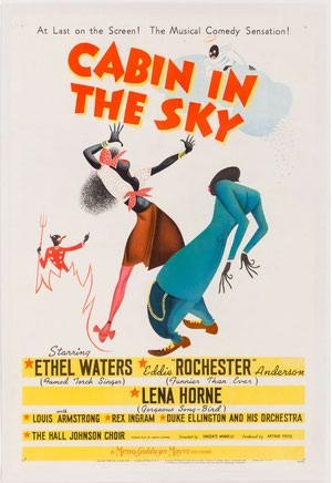 Bellagio’s <em>Caldonia</em> exhibit includes such gems as this Cabin in the Sky movie poster.