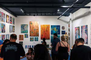 Downtown’s Saturation Gallery hosts a First Friday show on August 5, 2022.