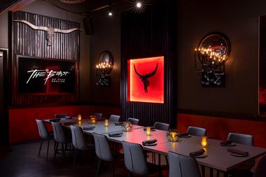 Take your party to the next level at The Beast, a culinary experience by award-winning chef, Todd English.