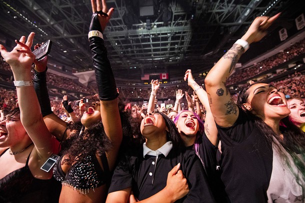 My Chemical Romance's crowd