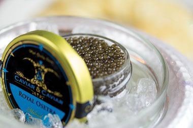 How best to indulge at Caviar Bar at Resorts World, Petrossian Bar at Bellagio and Eiffel Tower Restaurant at Paris.