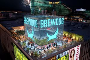 A rendering of BrewDog Las Vegas 
