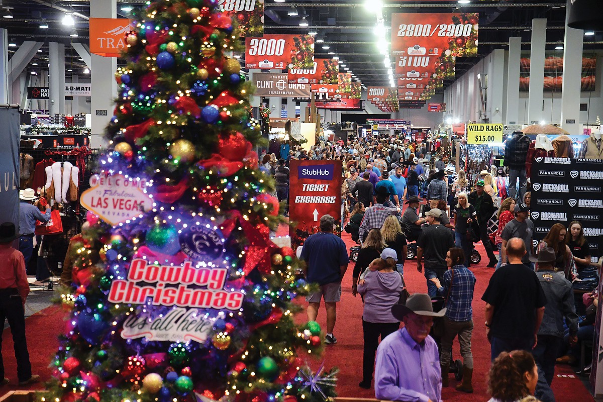 NFR s Cowboy Christmas Brings Shoppers And Vendors Together Again In NFR s Cowboy Christmas Brings Shoppers And Vendors Together Again In