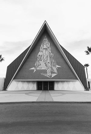 Janna Ireland’s photo of Paul Revere Williams’ Guardian Angel Cathedral in Las Vegas
