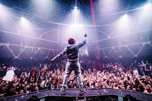 Lil Jon performing at Hakkasan on January 19, 2023—two days after his 51st birthday
