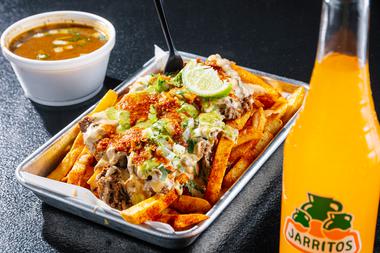 After weeks of intense research, our first recommendation is to bring a friend, order two queso tacos apiece and share the birria fries or nachos.