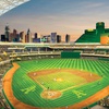 A rendering of the Oakland A’s proposed Las Vegas stadium