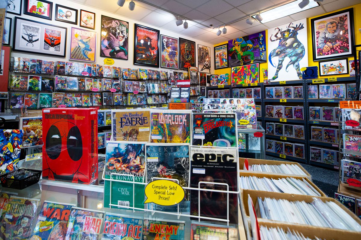 Readers' Choice—Best Comic Book Store Alternate Reality Comics Las