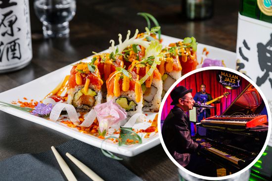 Jazz with nigiri, sashimi and maki rolls?