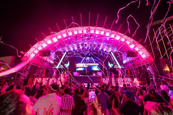 This new nighttime swim party at Daylight Beach Club is making some seriously fun waves.